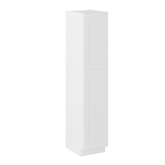 Utility Kitchen Cabinet U1890 Alpina White LessCare 18 in. width 90 in. height 24 in. depth - Kitchen Cabinets
