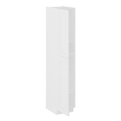 Utility Kitchen Cabinet U1896 Alpina White LessCare 18 in. width 96 in. height 24 in. depth - Kitchen Cabinets