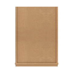 Utility Kitchen Cabinet U1896 Shaker Toffee LessCare 18 in. width 96 in. height 24 in. depth - Kitchen Cabinets