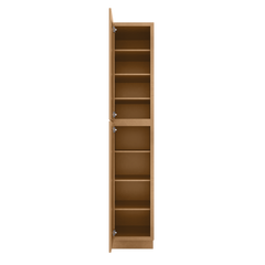 Utility Kitchen Cabinet U1896 Shaker Toffee LessCare 18 in. width 96 in. height 24 in. depth - Kitchen Cabinets