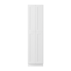 Utility Kitchen Cabinet U2496 Alpina White LessCare 24 in. width 96 in. height 24 in. depth - Kitchen Cabinets