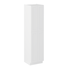 Utility Kitchen Cabinet U2496 Alpina White LessCare 24 in. width 96 in. height 24 in. depth - Kitchen Cabinets