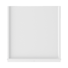 Utility Kitchen Cabinet U2496 Alpina White LessCare 24 in. width 96 in. height 24 in. depth - Kitchen Cabinets