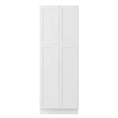 Utility Kitchen Cabinet U3084 Alpina White 30’’W x 84’’H x 24’’D - Kitchen Cabinets