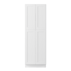 Utility Kitchen Cabinet U3090 Alpina White LessCare 30 in. width 90 in. height 24 in. depth - Kitchen Cabinets