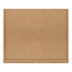 Utility Kitchen Cabinet U3090 Shaker Toffee LessCare 30 in. width 90 in. height 24 in. depth - Kitchen Cabinets