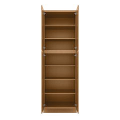 Utility Kitchen Cabinet U3090 Shaker Toffee LessCare 30 in. width 90 in. height 24 in. depth - Kitchen Cabinets