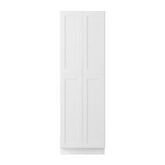 Utility Kitchen Cabinet U3096 Alpina White 30’’W x 84’’H x 24’’D - Kitchen Cabinets