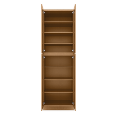 Utility Kitchen Cabinet U3096 Shaker Toffee 30’’W x 84’’H x 24’’D - Kitchen Cabinets