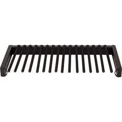 Matte Black 30" Wide Pant Rack