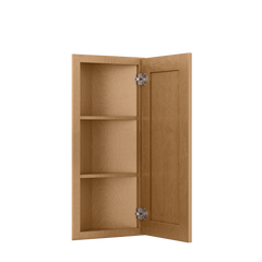 Wall End Kitchen Cabinet WEC1236 Shaker Toffee LessCare 12 in. width 36 in. height 12 in. depth - Kitchen Cabinets