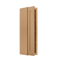 Wall Kitchen Cabinet W0936 Shaker Toffee LessCare 9 in. width 36 in. height 12 in. depth - Kitchen Cabinets