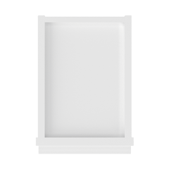 Wall Kitchen Cabinet W0942 Alpina White LessCare 9 in. width 42 in. height 12 in. depth - Kitchen Cabinets