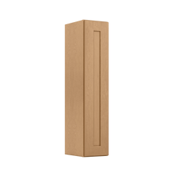 Wall Kitchen Cabinet W0942 Shaker Toffee LessCare 9 in. width 42 in. height 12 in. depth - Kitchen Cabinets