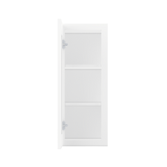 Wall Kitchen Cabinet W1230 Alpina White LessCare 12 in. width 30 in. height 12 in. depth - Kitchen Cabinets