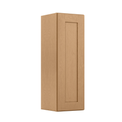 Wall Kitchen Cabinet W1236 Shaker Toffee LessCare 12 in. width 36 in. height 12 in. depth - Kitchen Cabinets