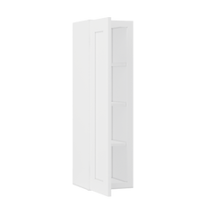 Wall Kitchen Cabinet W1242 Alpina White LessCare 12 in. width 42 in. height 12 in. depth - Kitchen Cabinets