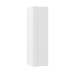 Wall Kitchen Cabinet W1242 Alpina White LessCare 12 in. width 42 in. height 12 in. depth - Kitchen Cabinets