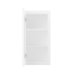 Wall Kitchen Cabinet W1530 Alpina White LessCare 15 in. width 30 in. height 12 in. depth - Kitchen Cabinets