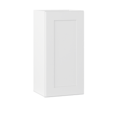 Wall Kitchen Cabinet W1530 Alpina White LessCare 15 in. width 30 in. height 12 in. depth - Kitchen Cabinets