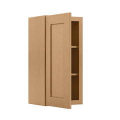 Wall Kitchen Cabinet W1530 Shaker Toffee LessCare 15 in. width 30 in. height 12 in. depth - Kitchen Cabinets
