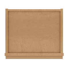 Wall Kitchen Cabinet W1530 Shaker Toffee LessCare 15 in. width 30 in. height 12 in. depth - Kitchen Cabinets
