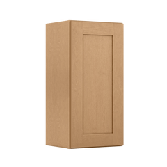 Wall Kitchen Cabinet W1530 Shaker Toffee LessCare 15 in. width 30 in. height 12 in. depth - Kitchen Cabinets