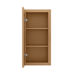 Wall Kitchen Cabinet W1530 Shaker Toffee LessCare 15 in. width 30 in. height 12 in. depth - Kitchen Cabinets