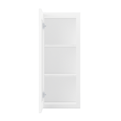 Wall Kitchen Cabinet W1536 Alpina White LessCare 15 in. width 36 in. height 12 in. depth - Kitchen Cabinets