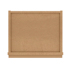 Wall Kitchen Cabinet W1536 Shaker Toffee LessCare 15 in. width 36 in. height 12 in. depth - Kitchen Cabinets