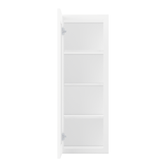 Wall Kitchen Cabinet W1542 Alpina White LessCare 15 in. width 42 in. height 12 in. depth - Kitchen Cabinets