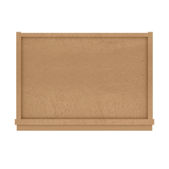 Wall Kitchen Cabinet W1830 Shaker Toffee LessCare 18 in. width 30 in. height 12 in. depth - Kitchen Cabinets