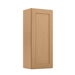 Wall Kitchen Cabinet W1842 Shaker Toffee LessCare 18 in. width 42 in. height 12 in. depth - Kitchen Cabinets
