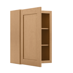 Wall Kitchen Cabinet W2130 Shaker Toffee LessCare 21 in. width 30 in. height 12 in. depth - Kitchen Cabinets