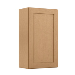Wall Kitchen Cabinet W2136 Shaker Toffee LessCare 21 in. width 36 in. height 12 in. depth - Kitchen Cabinets