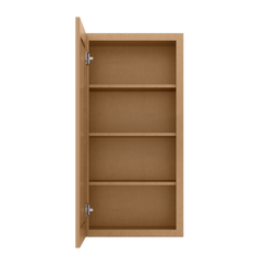 Wall Kitchen Cabinet W2142 Shaker Toffee LessCare 21 in. width 42 in. height 12 in. depth - Kitchen Cabinets