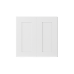 Wall Kitchen Cabinet W2424 Alpina White LessCare 24 in. width 24 in. height 12 in. depth Kitchen Cabinets