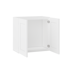 Wall Kitchen Cabinet W2424 Alpina White LessCare 24 in. width 24 in. height 12 in. depth Kitchen Cabinets
