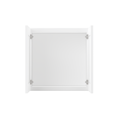 Wall Kitchen Cabinet W2424 Alpina White LessCare 24 in. width 24 in. height 12 in. depth Kitchen Cabinets