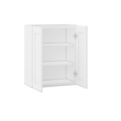 Wall Kitchen Cabinet W2430 Alpina White LessCare 24 in. width 30 in. height 12 in. depth - Kitchen Cabinets