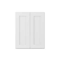 Wall Kitchen Cabinet W2430 Alpina White LessCare 24 in. width 30 in. height 12 in. depth - Kitchen Cabinets