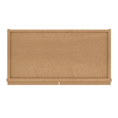 Wall Kitchen Cabinet W2430 Shaker Toffee LessCare 24 in. width 30 in. height 12 in. depth - Kitchen Cabinets