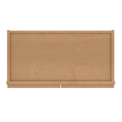Wall Kitchen Cabinet W2436 Shaker Toffee LessCare 24 in. width 36 in. height 12 in. depth - Kitchen Cabinets