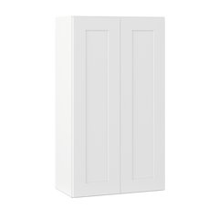 Wall Kitchen Cabinet W2442 Alpina White LessCare 24 in. width 42 in. height 12 in. depth - Kitchen Cabinets