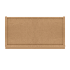 Wall Kitchen Cabinet W2442 Shaker Toffee LessCare 24 in. width 42 in. height 12 in. depth - Kitchen Cabinets