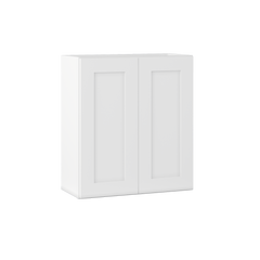 Wall Kitchen Cabinet W2730 Alpina White LessCare 27 in. width 30 in. height 12 in. depth - Kitchen Cabinets