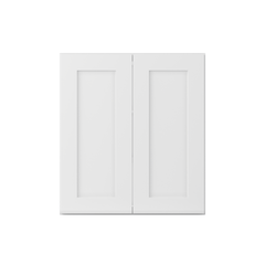 Wall Kitchen Cabinet W2730 Alpina White LessCare 27 in. width 30 in. height 12 in. depth - Kitchen Cabinets