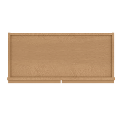 Wall Kitchen Cabinet W2730 Shaker Toffee LessCare 27 in. width 30 in. height 12 in. depth - Kitchen Cabinets