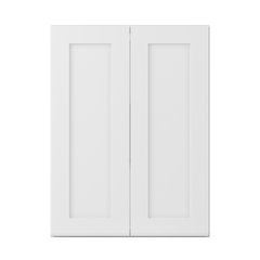 Wall Kitchen Cabinet W2736 Alpina White LessCare 27 in. width 36 in. height 12 in. depth - Kitchen Cabinets