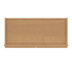 Wall Kitchen Cabinet W2736 Shaker Toffee LessCare 27 in. width 36 in. height 12 in. depth - Kitchen Cabinets